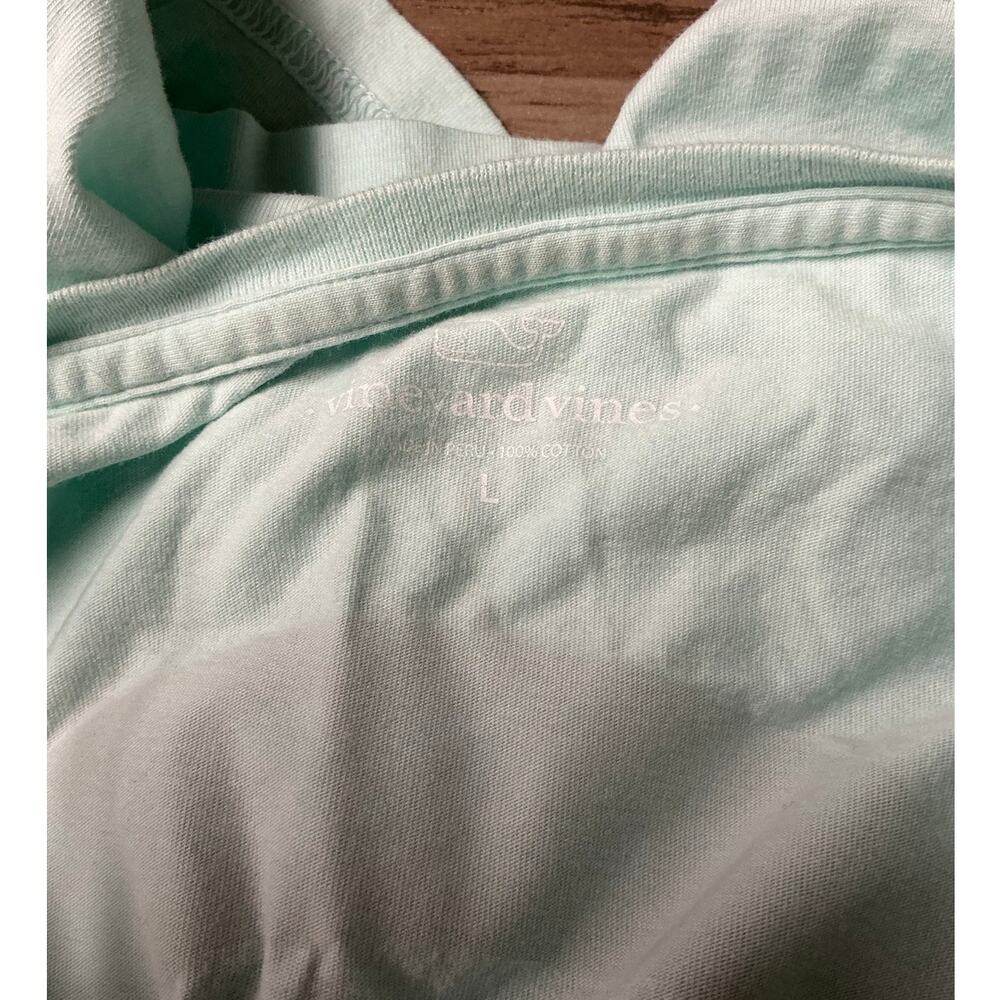 Vineyard Vines Performance Long Sleeve Shirt in Mint Green Size L - Picture 4 of 7